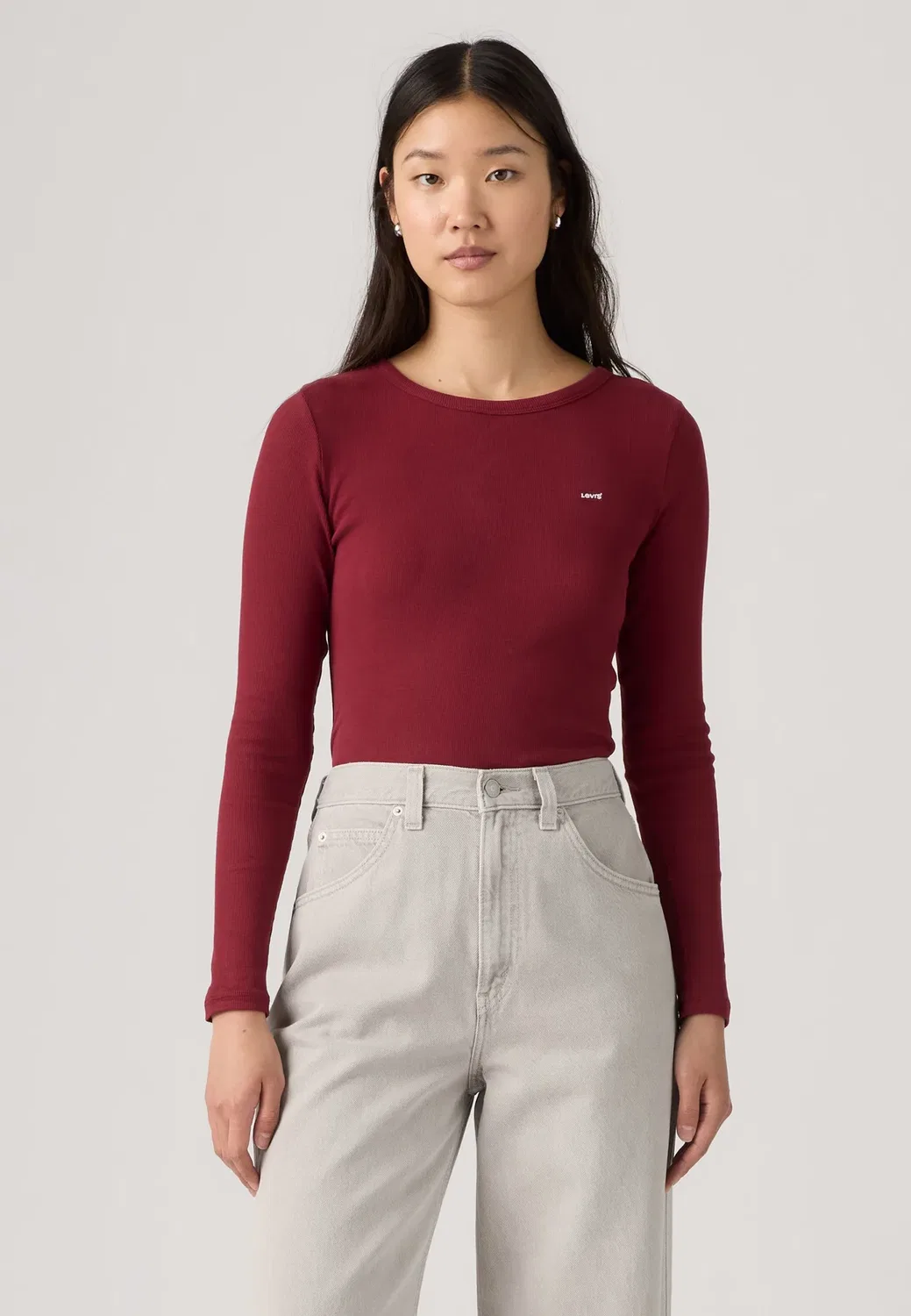 Футболка Hayes - с длинными рукавами Levi'S, Warm Cabernet — фото 2