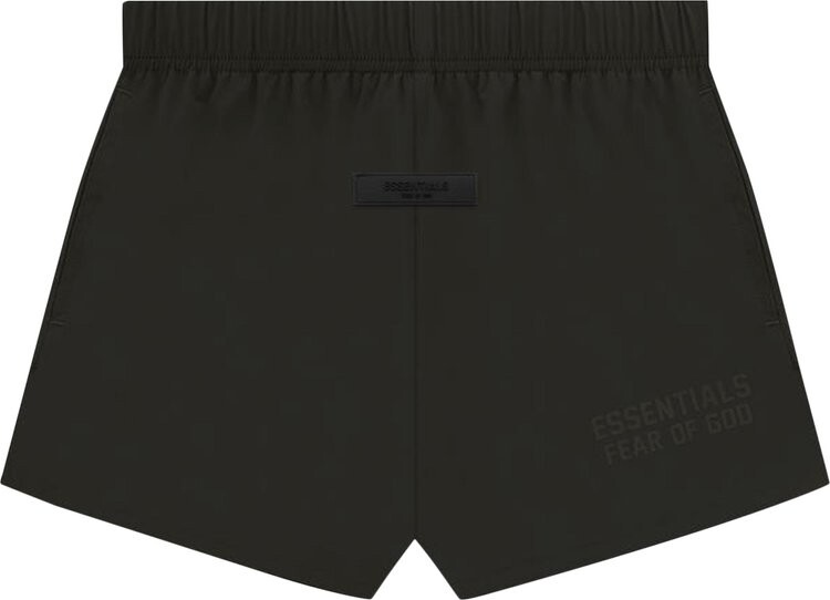 

Шорты Fear of God Essentials Running Nylon Short Off Black, черный