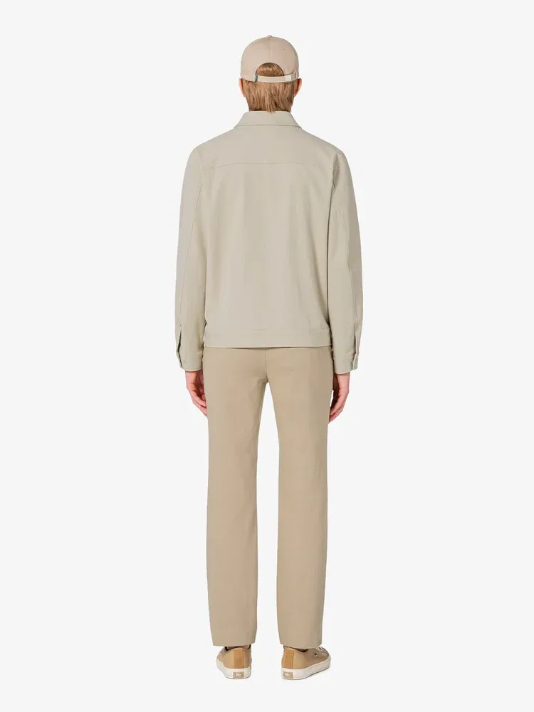 Чиносы из двойной ткани LACOSTE, Beige — фото 3