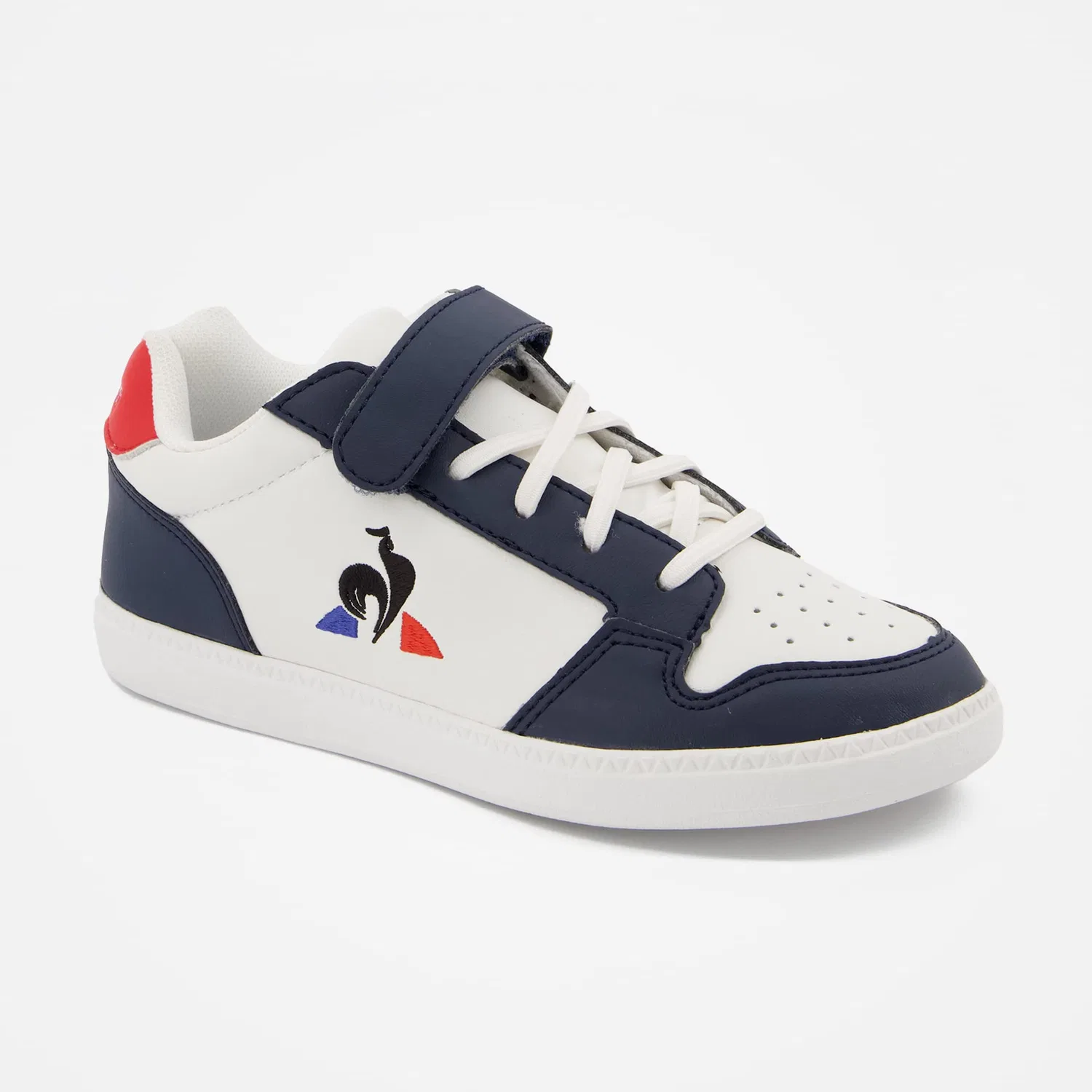 Детские кроссовки с контрастными вставками Breakpoint Ps Optical White/Dress Blue Le Coq Sportif, Optical White Dress Blue — фото 2