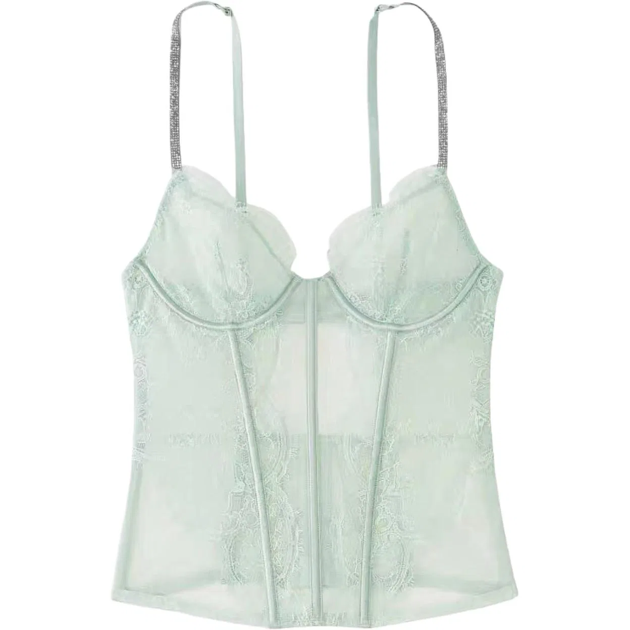 Женская майка на бретелях Victoria's Secret, Mint Green