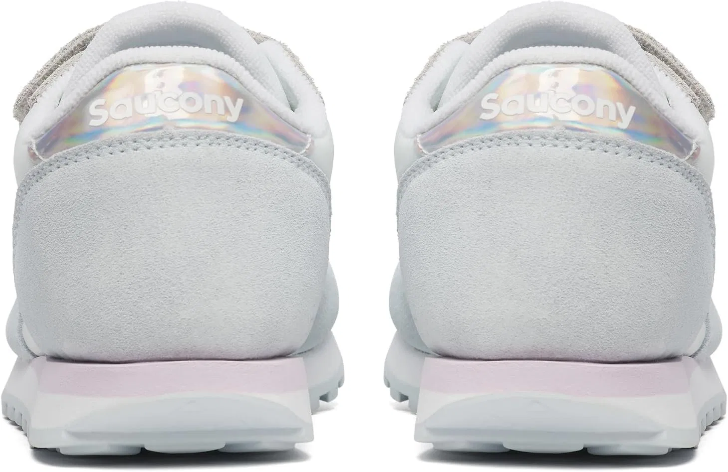 Детские кроссовки для мальчиков с двойной липучкой Jazz Double Hook & Loop Saucony, White/Blue — фото 4