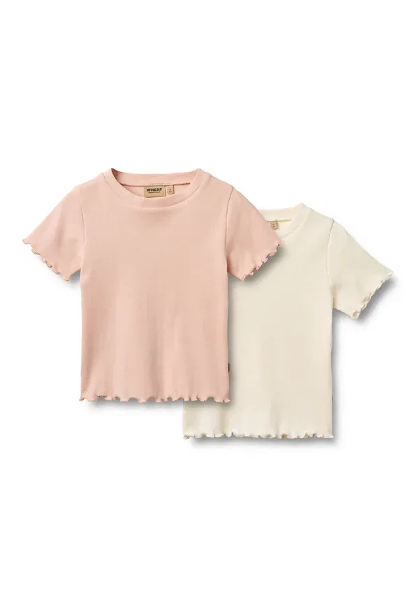 Футболка хлопковая Alicia Basic T-shirt Wheat, Ivory, слоновая кость