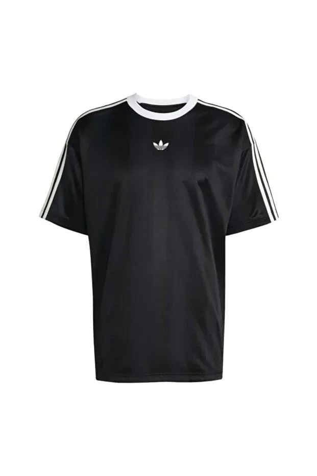 Мужская футболка с принтом Adidas, Black/White