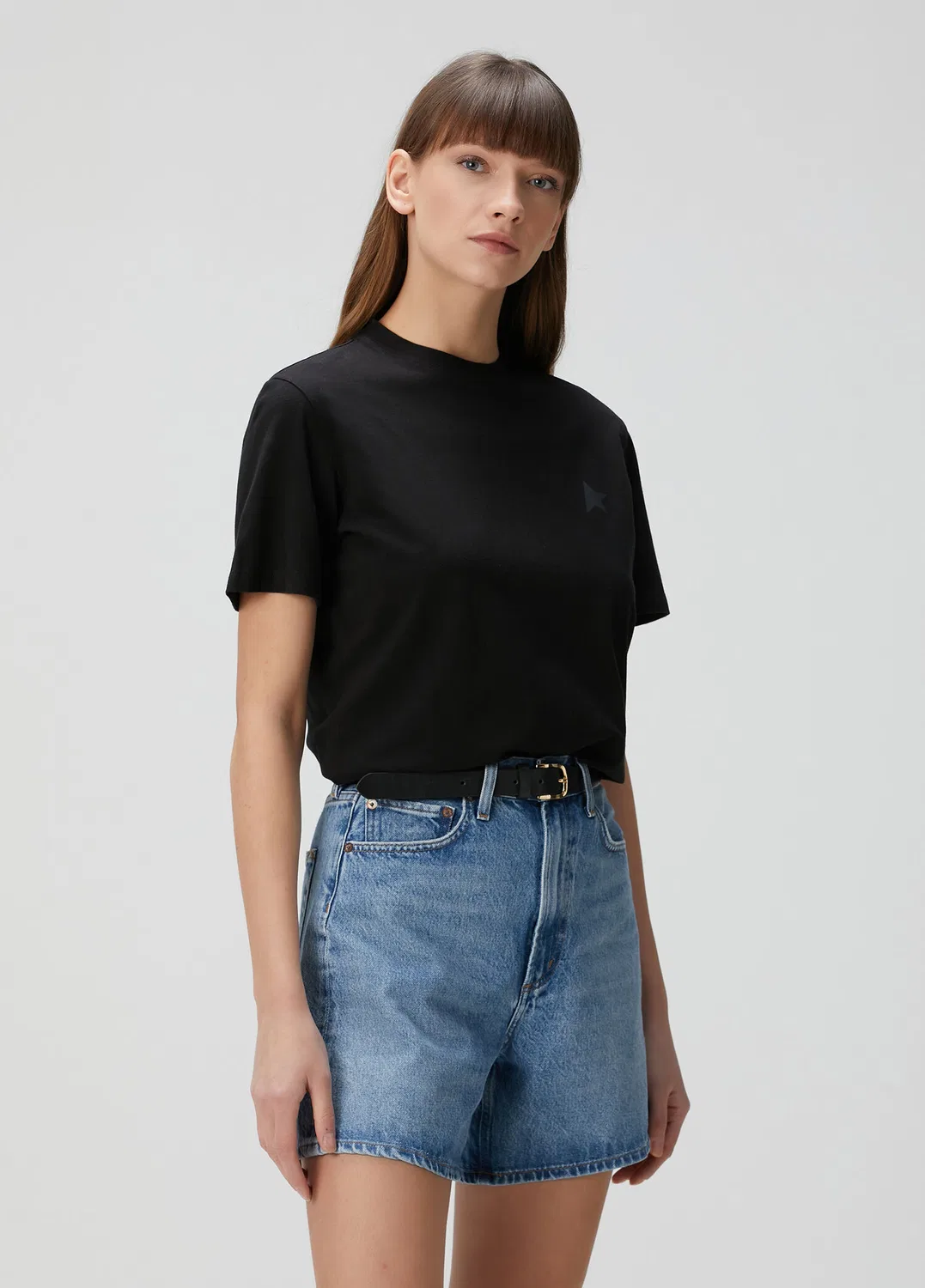 Футболка Regular Fit Golden Goose, black