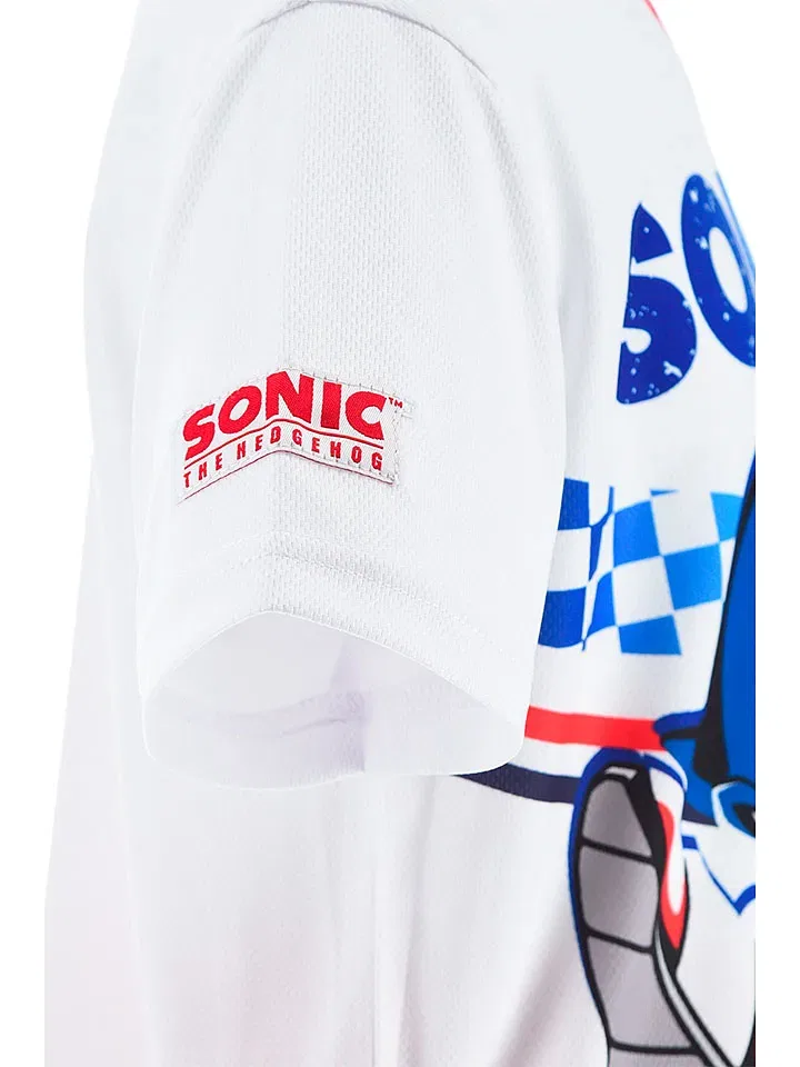 Комплект детский с принтом Sonic Sonic, белый — фото 4