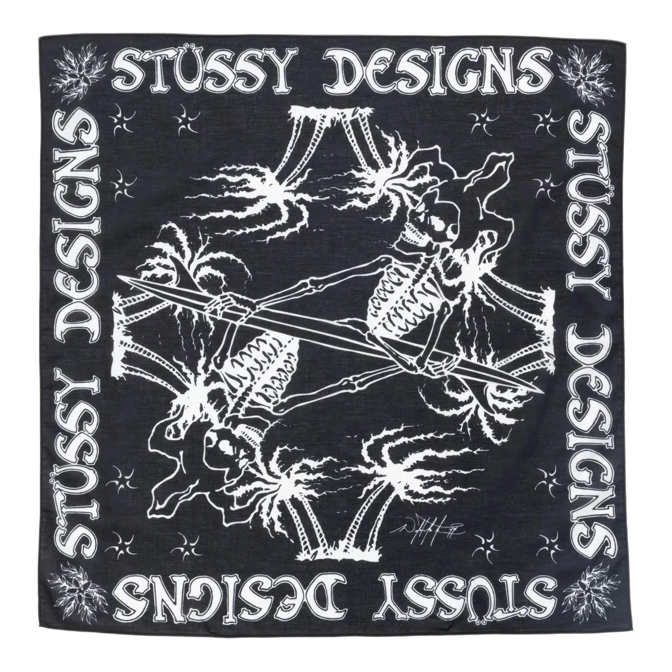 Повязка на голову unisex Stussy, Black