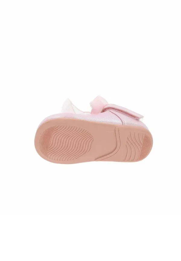 Ботинки из высококачественного кожзама Baby shoes Melania, Rosa, розовый — фото 4