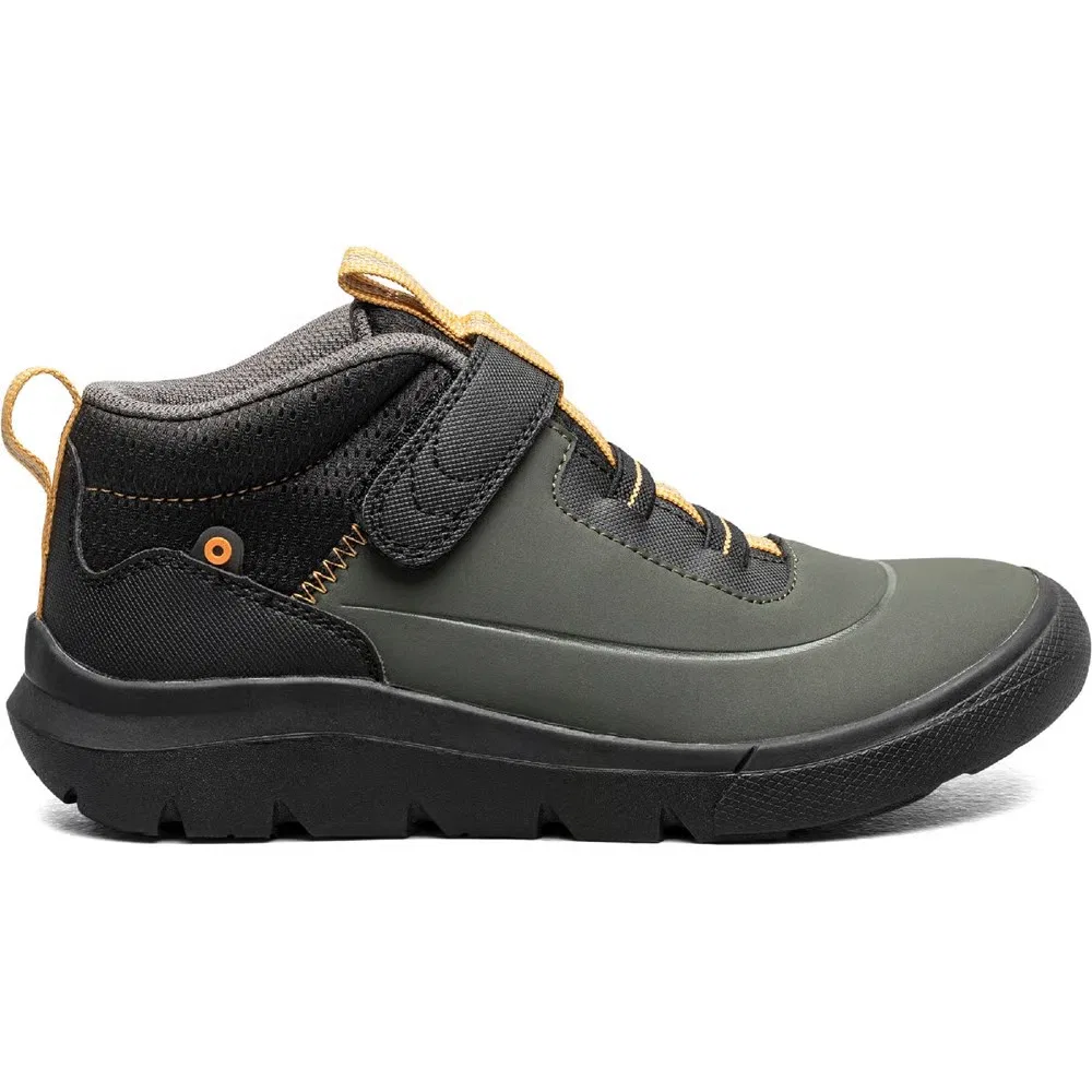 Детские кроссовки Skyline Kicker Mid Bogs, Black/Green — фото 2