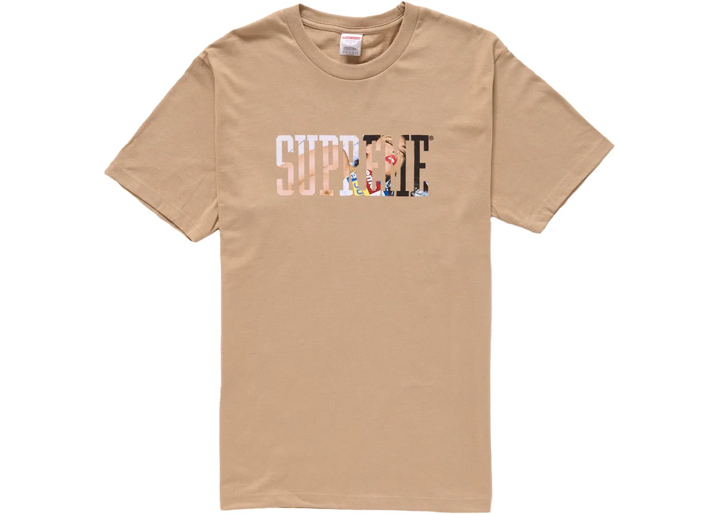 Мужская футболка с принтом Tera Patrick Collegiate Tee Supreme, Khaki