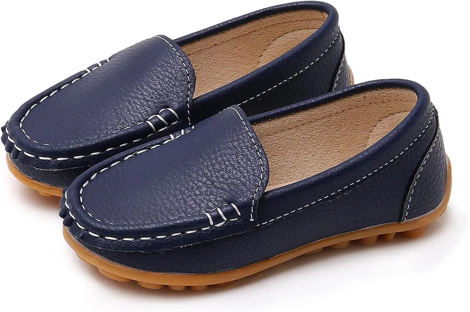 Детские лоферы без шнуровки из PU-кожи RVROVIC, Blue