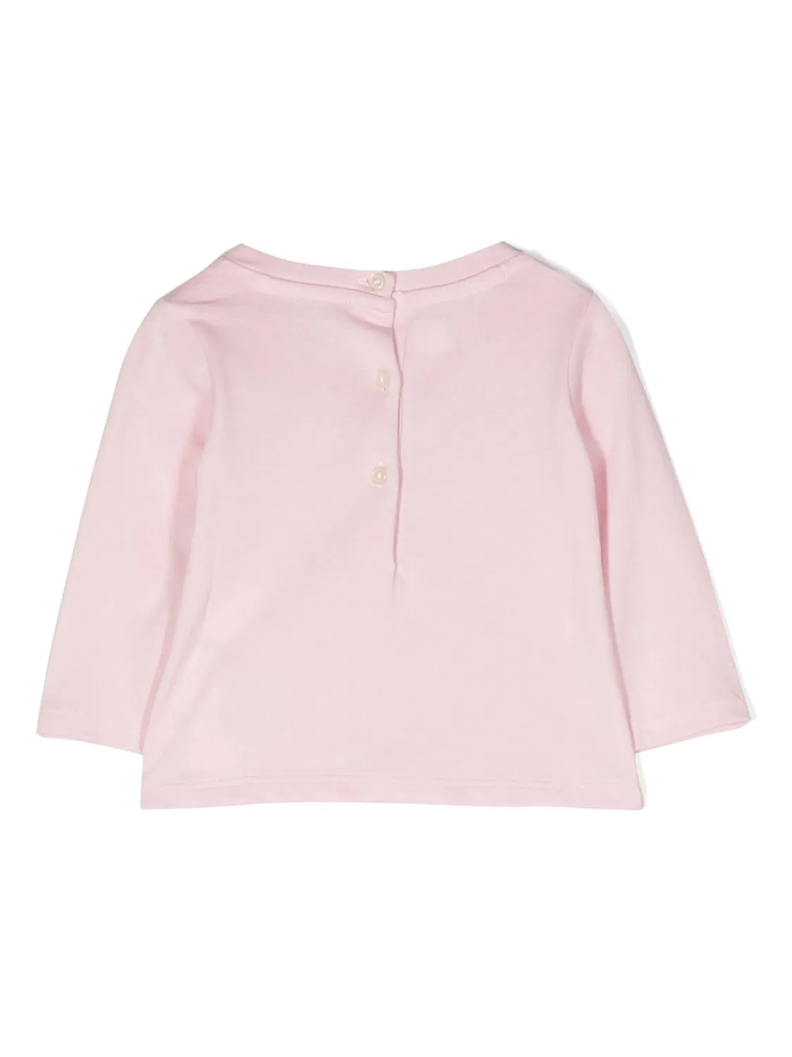 Polo Ralph Lauren Футболка с вышитым логотипом, розовая — фото 3