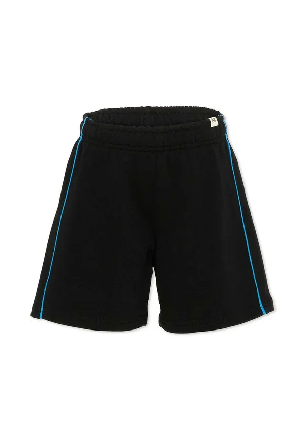 Шорты хлопковые Shorts sportivi unisex - tracksuit bottoms Mini Rodini, черный
