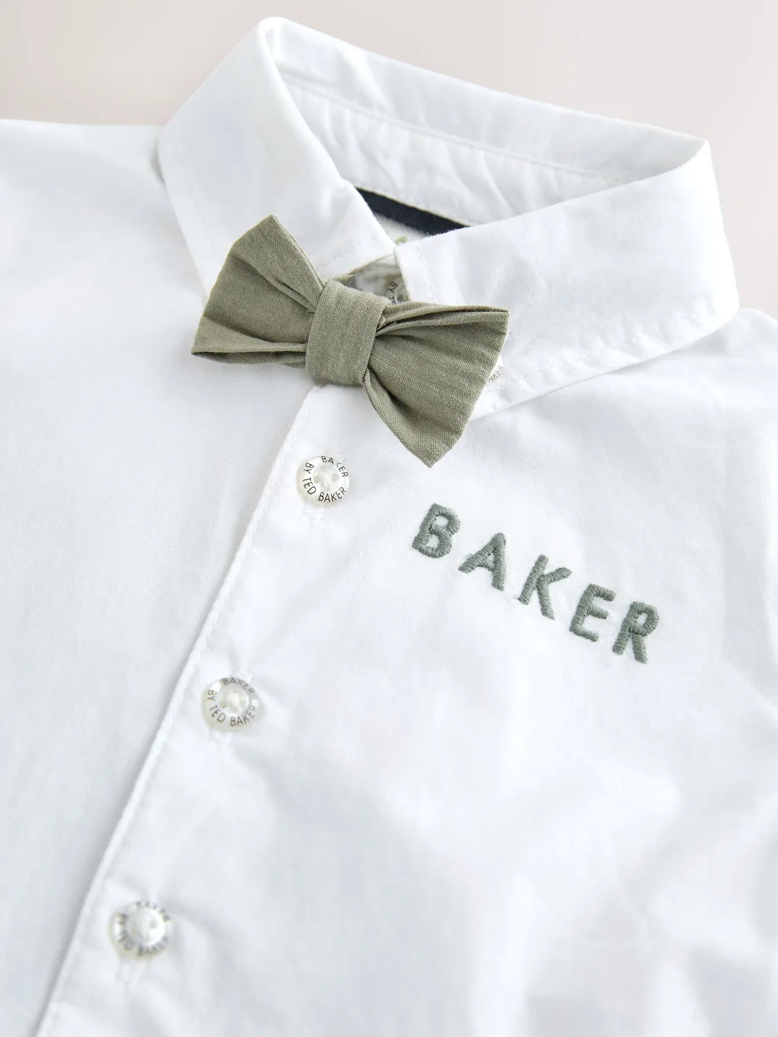 Ромпер с галстуком, текстурированный Baker by Ted Baker, синий/темно-синий — фото 4