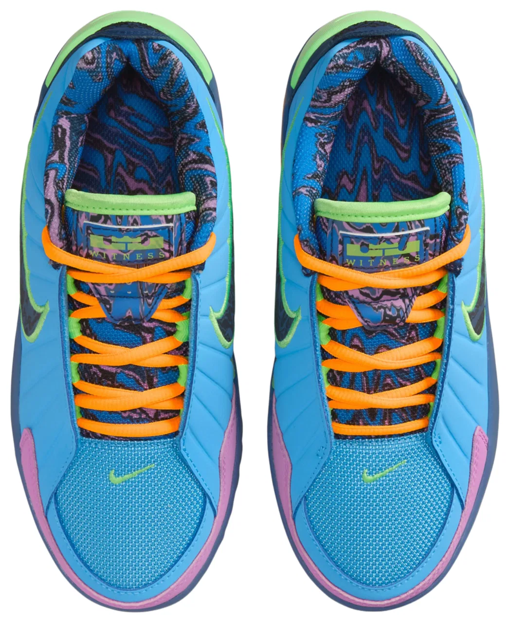 Кроссовки для мальчиков LeBron Witness IX SE Nike, цвет University Blue/Black/Midnight Navy — фото 4