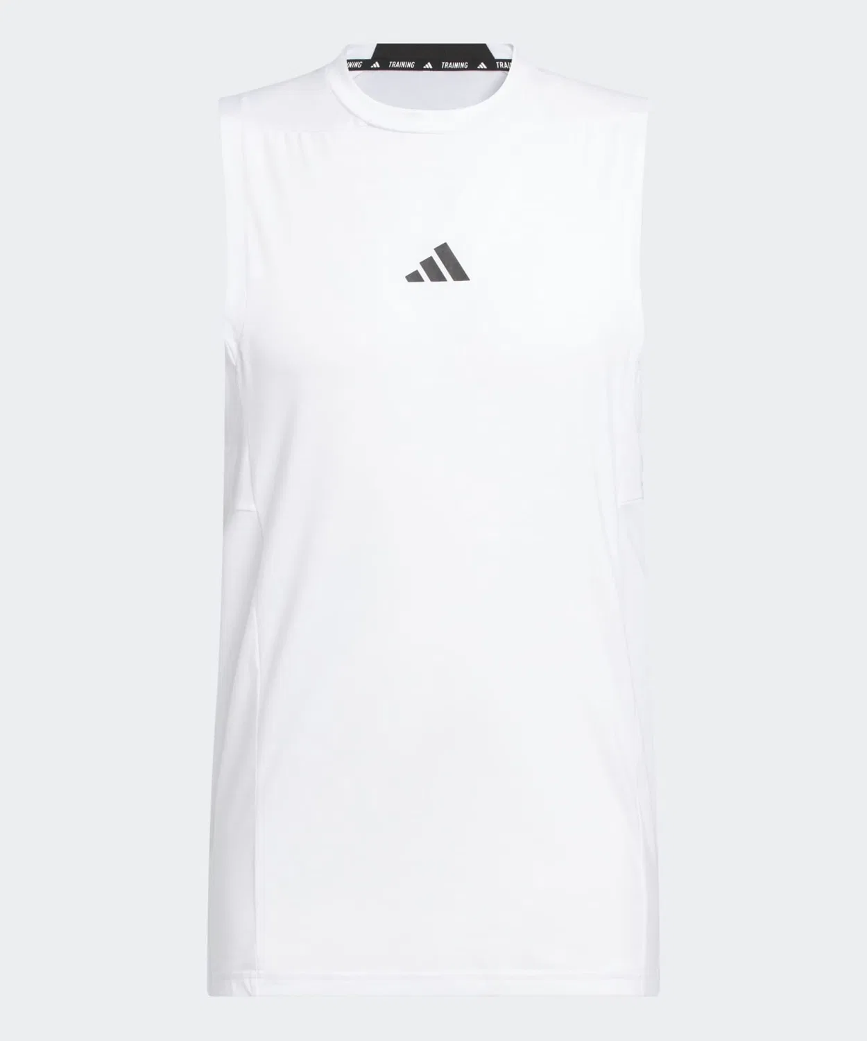 Мужской топ-безрукавка с AEROREADY технологией, модель Designed for Training Adidas, White