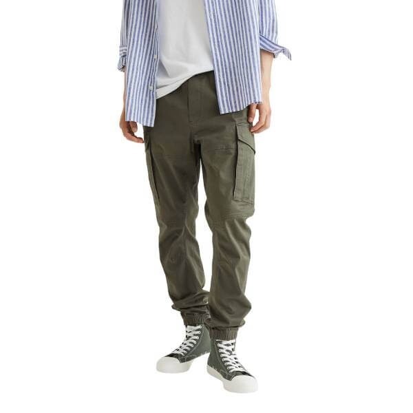 

Брюки H&M Cargo Joggers, хаки (Размер XL)