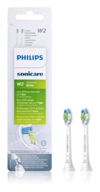 

Сменные головки зубных щеток Philips Sonicare Optimal White Standard HX6062/10