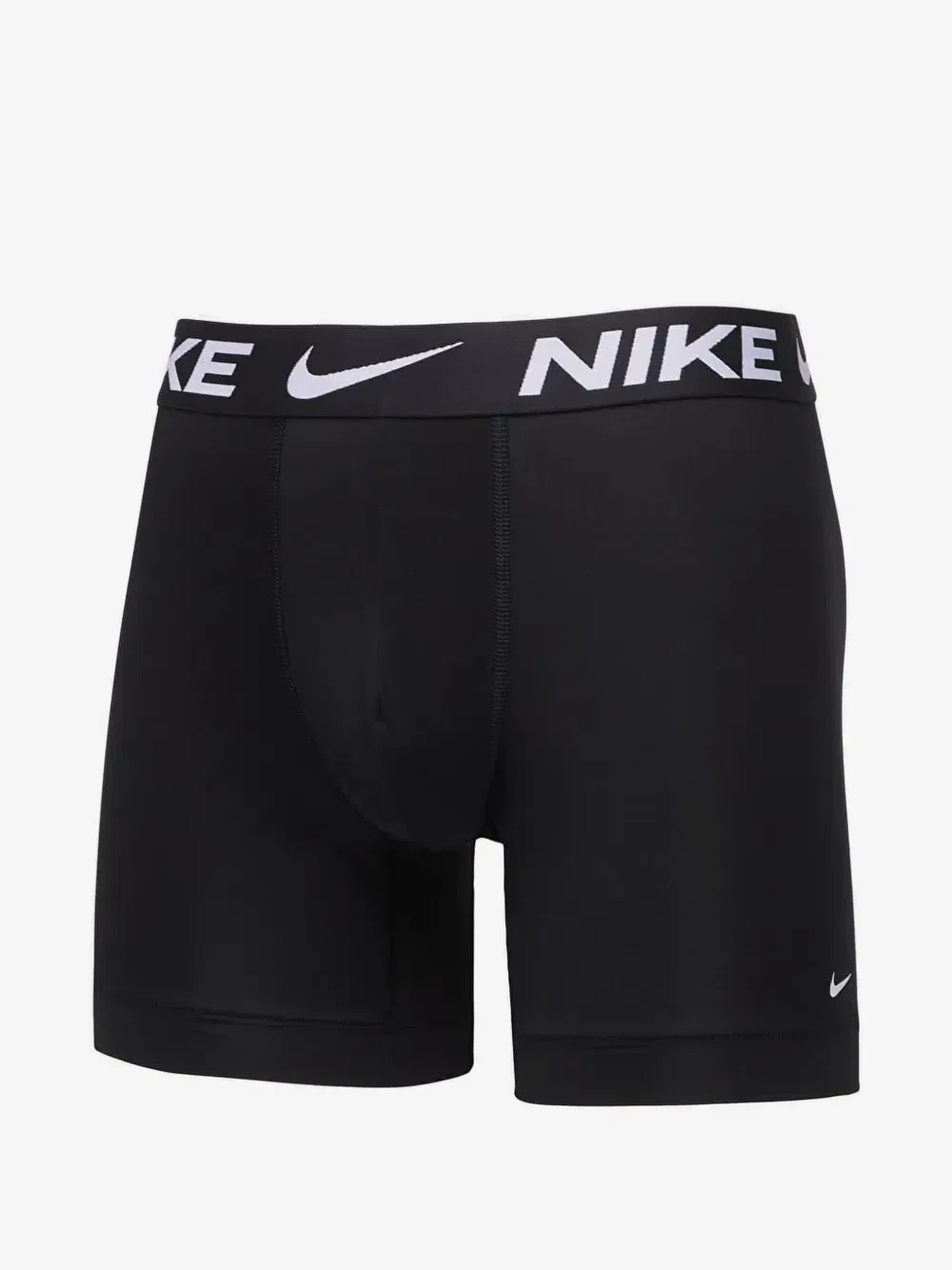 Боксеры с логотипом на поясе (набор из пяти штук) Nike, черный — фото 2