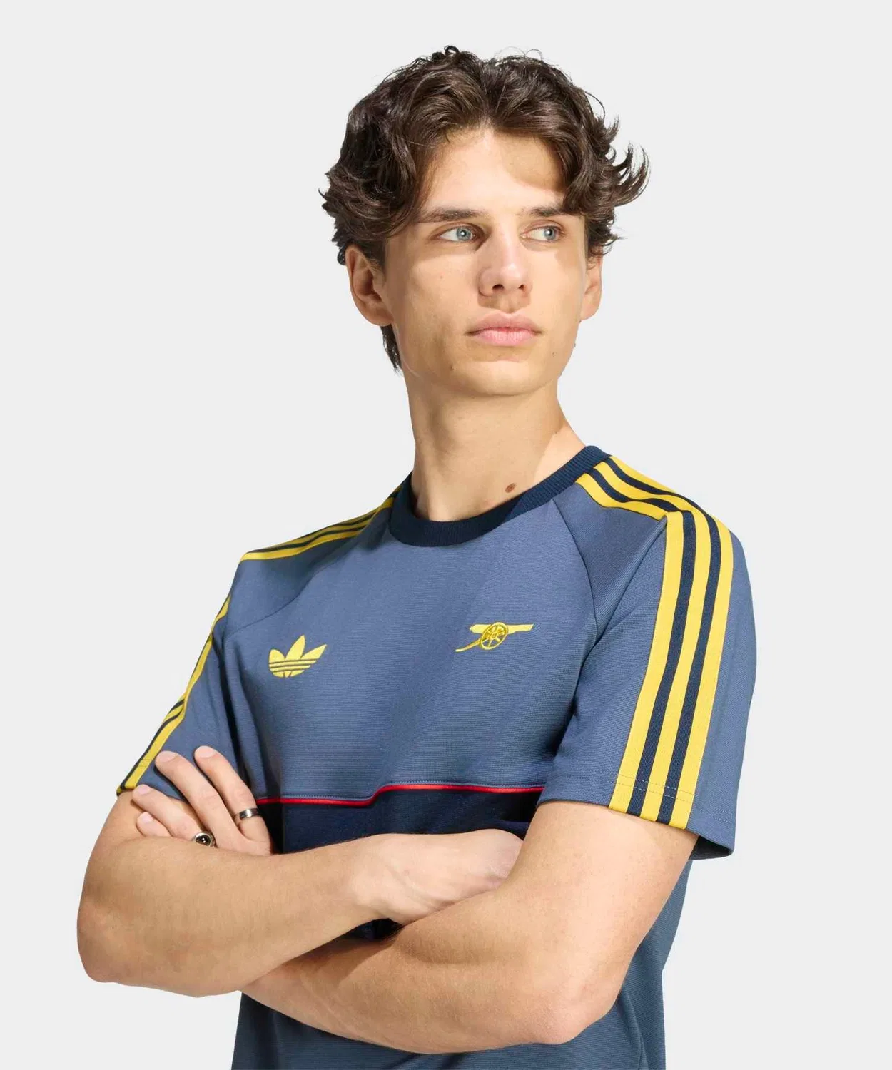 Мужская футболка с длинным рукавомс принтом Arsenal FC OG T-Shirt Adidas, Blue — фото 3