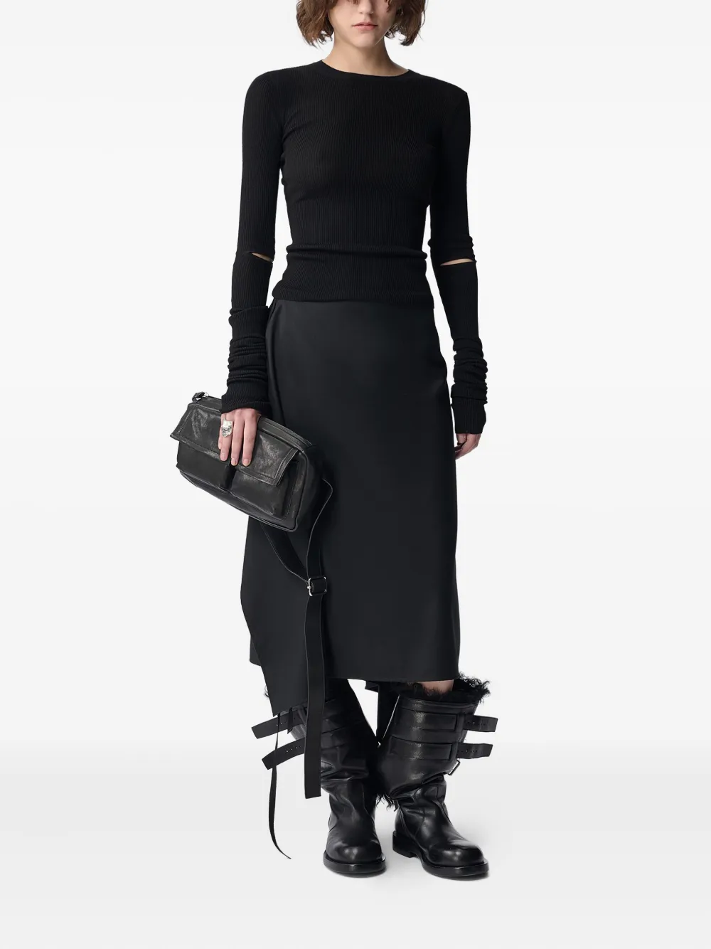 

Топ Лайелла Ann Demeulemeester, черный
