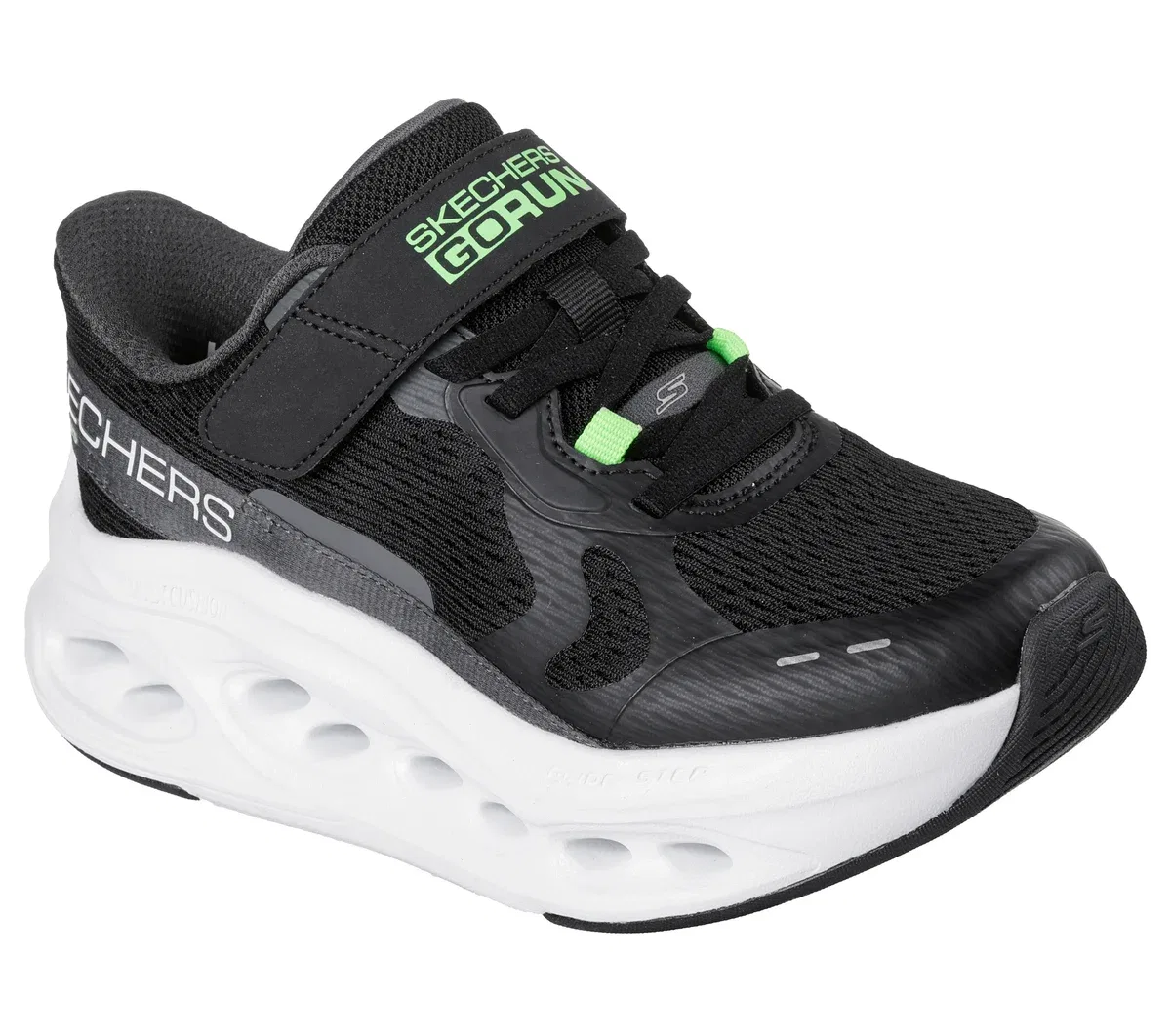 Детские слипоны Max Cushioning Glide-Step Skechers, черный — фото 4