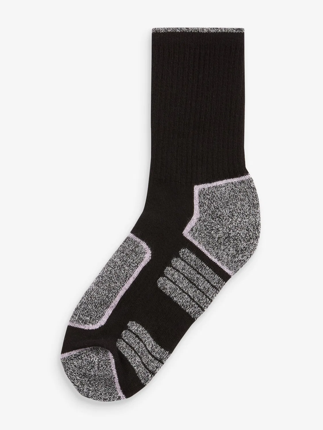 Носки для ходьбы Next Active Sports, 2 пары, Black/Grey — фото 3