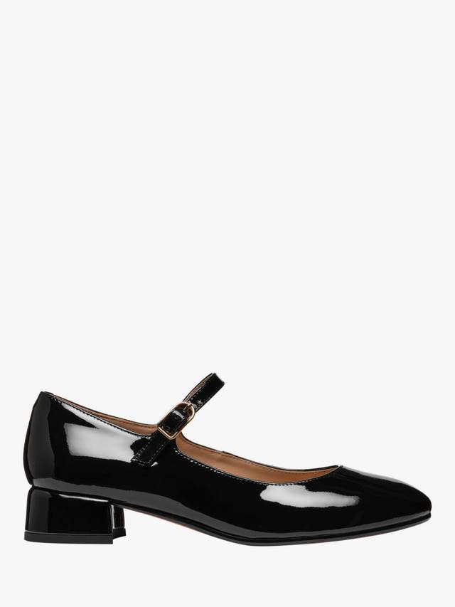 Floretia лаковые туфли Mary Jane на каблуке Geox, Black