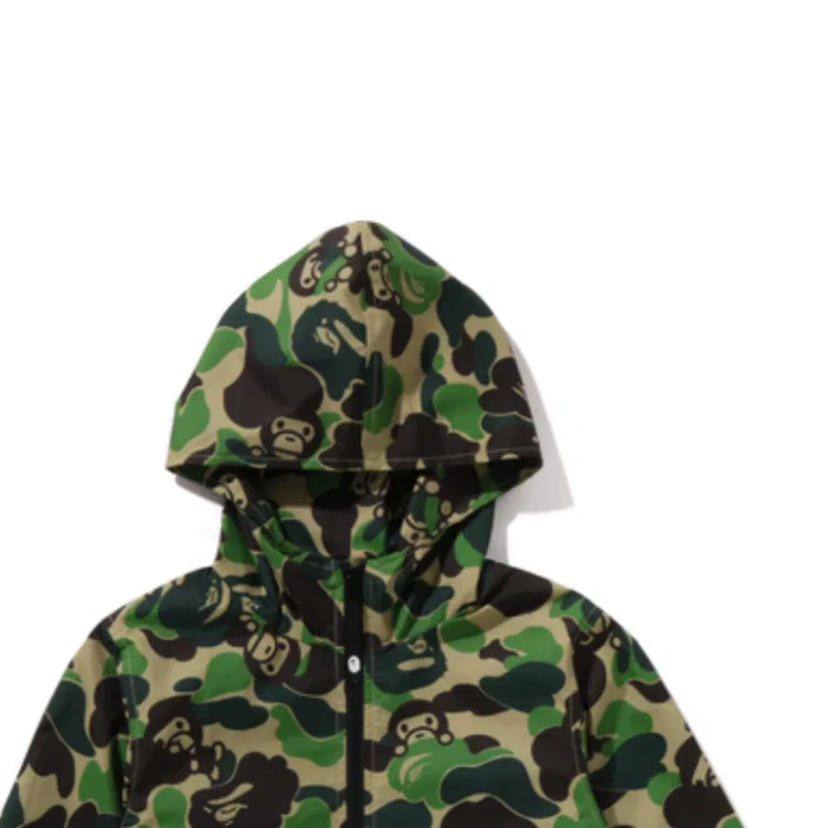 Детская куртка в стиле хип-хоп A Bathing Ape, Green Grx — фото 4
