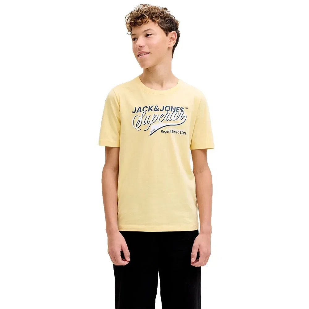 Футболка с коротким рукавом Logo Jack & Jones, желтый