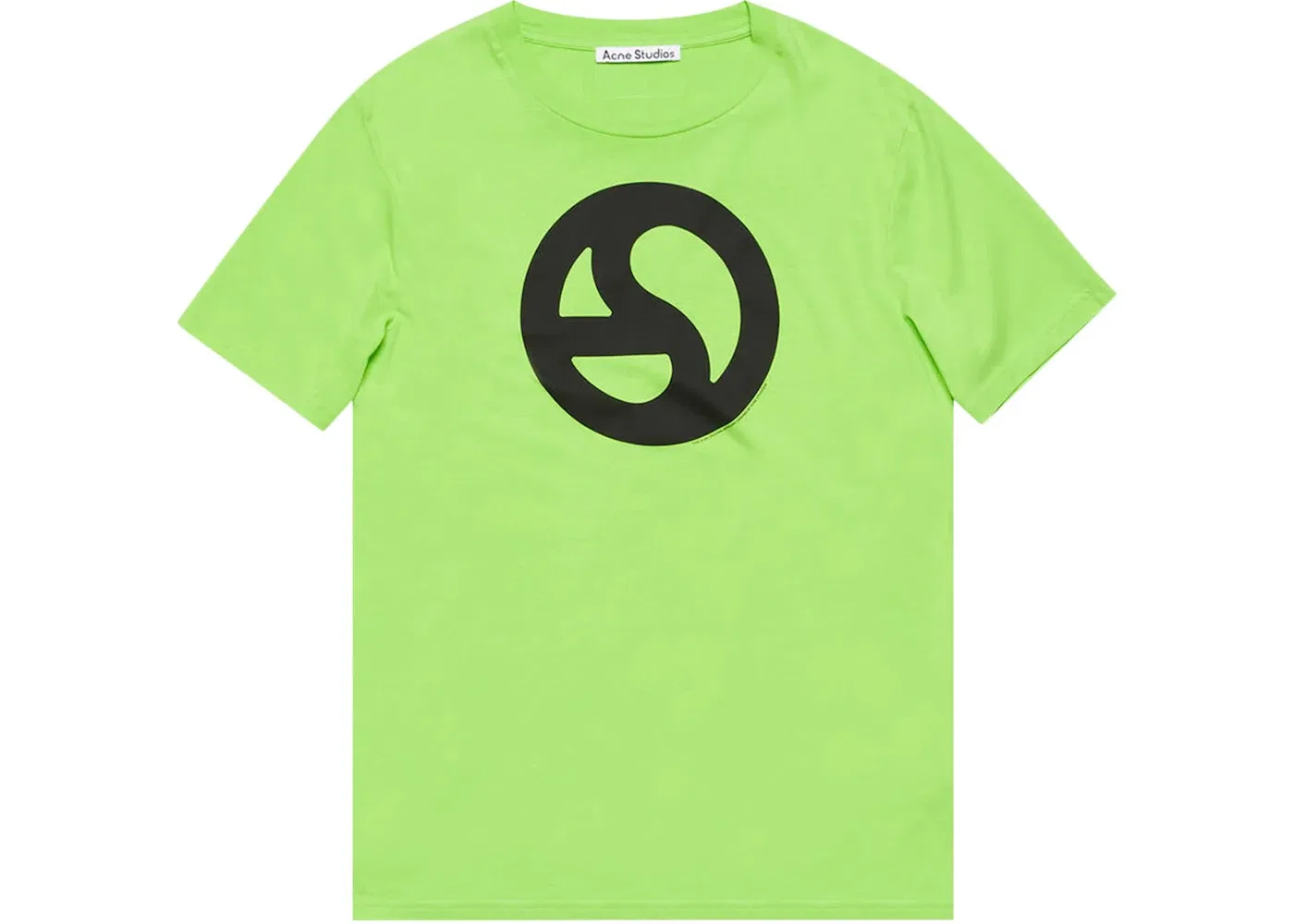 Мужская футболка с принтом Acne Studios Sharp, Green