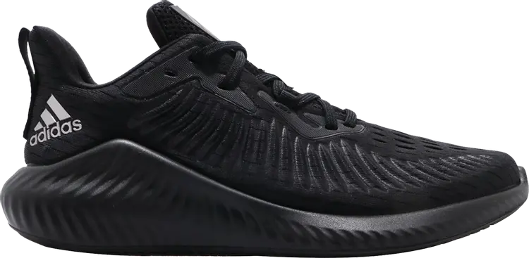 

Кроссовки Adidas Alphabounce Plus 'Core Black', черный
