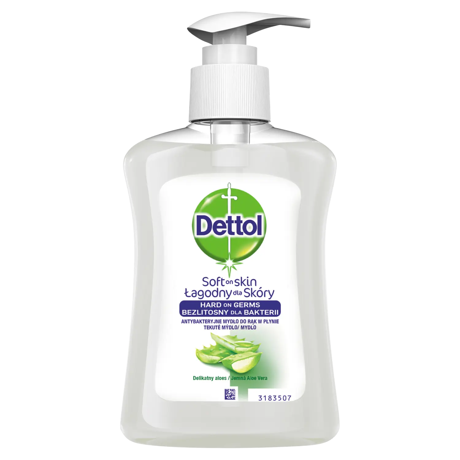 Dettol увлажняющее антибактериальное мыло для рук, 250 мл — фото 2