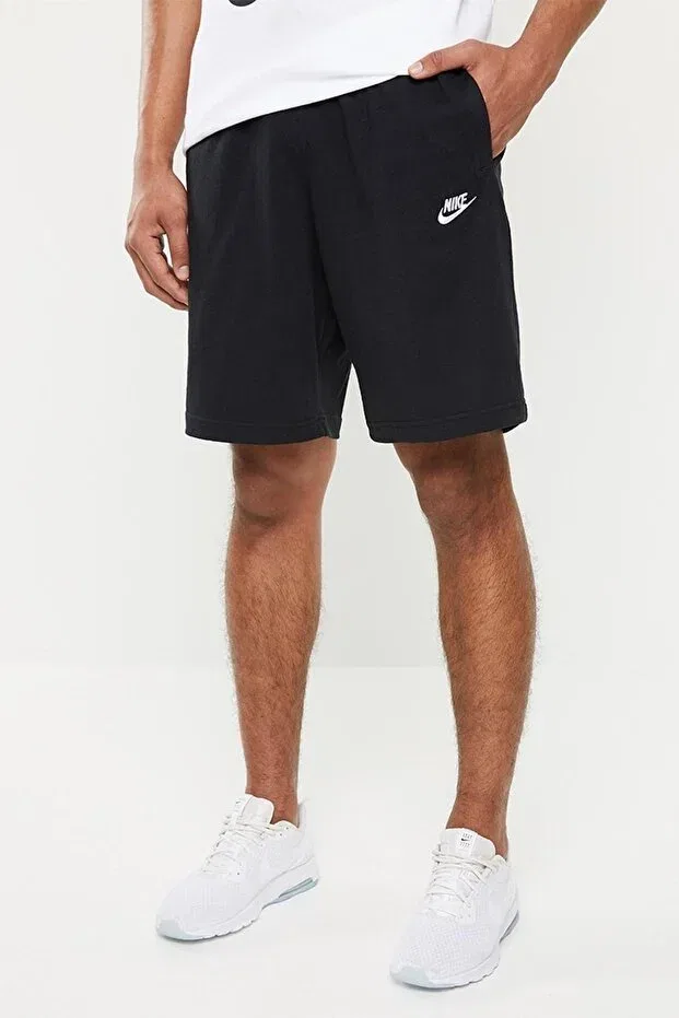 Мужские шорты спортивные хлопковые Nike, Black