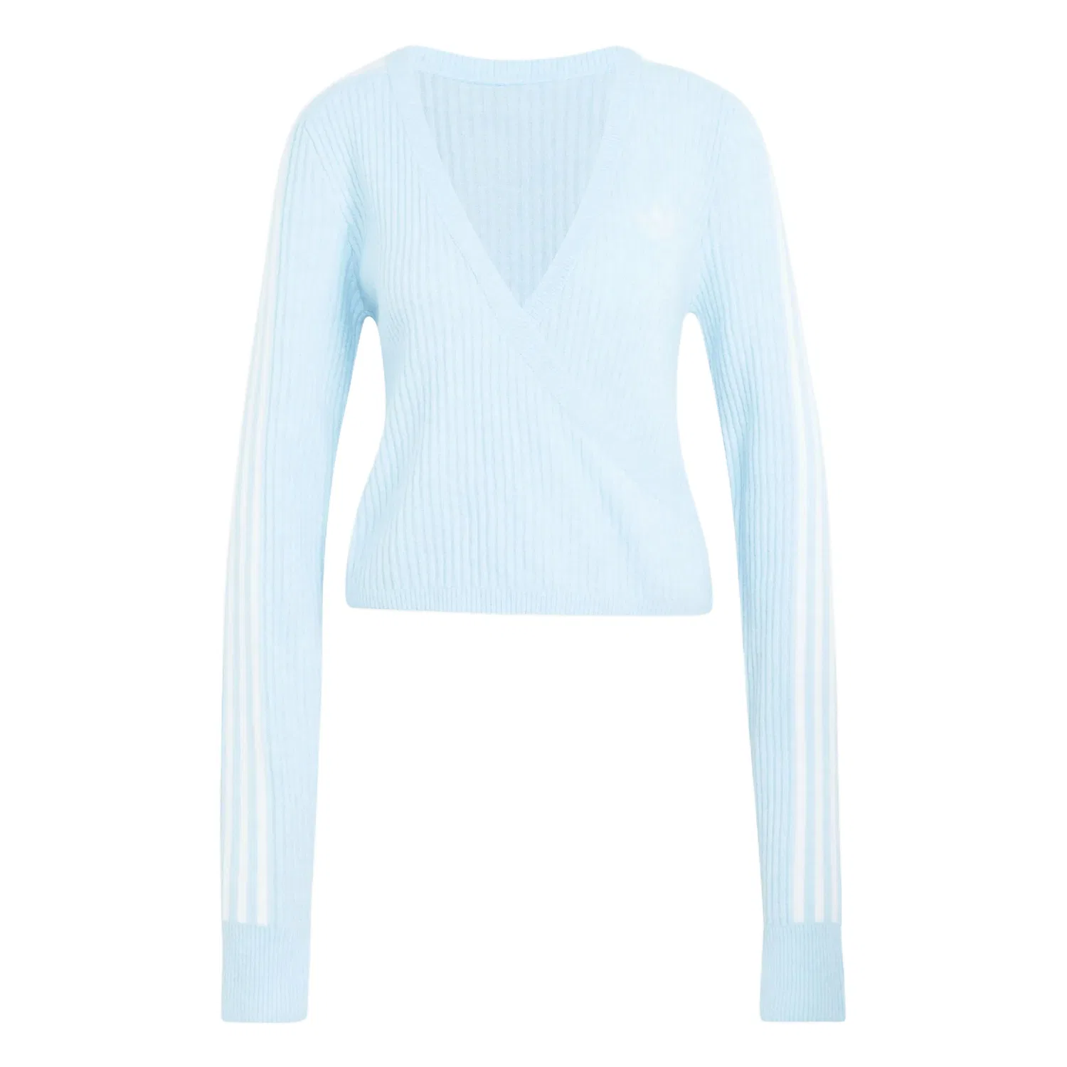 Женский кардиган V-образным вырезом Adidas Originals X Jennie, Blue
