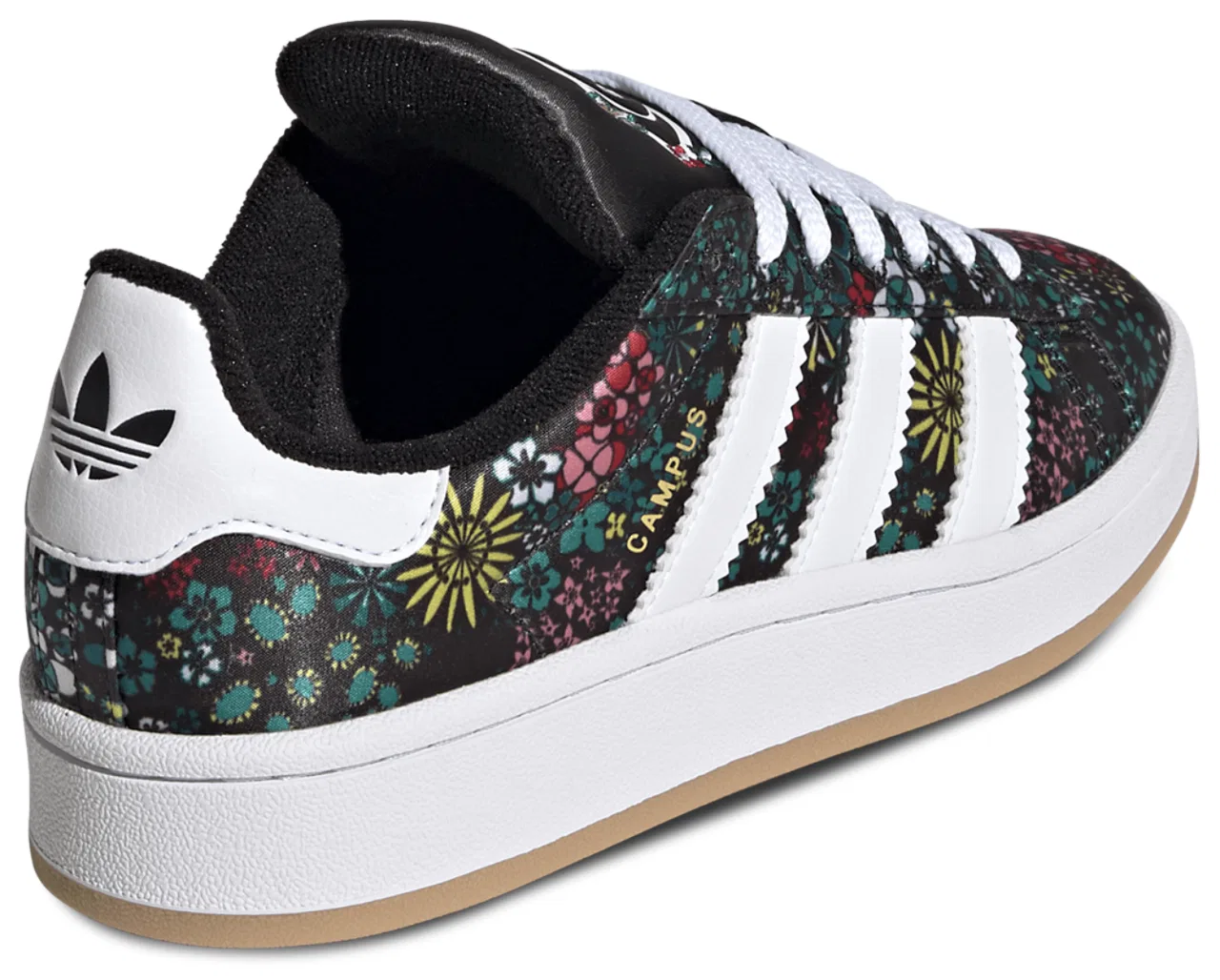 Кроссовки для мальчиков Campus 00s Adidas, черный/зеленый — фото 3