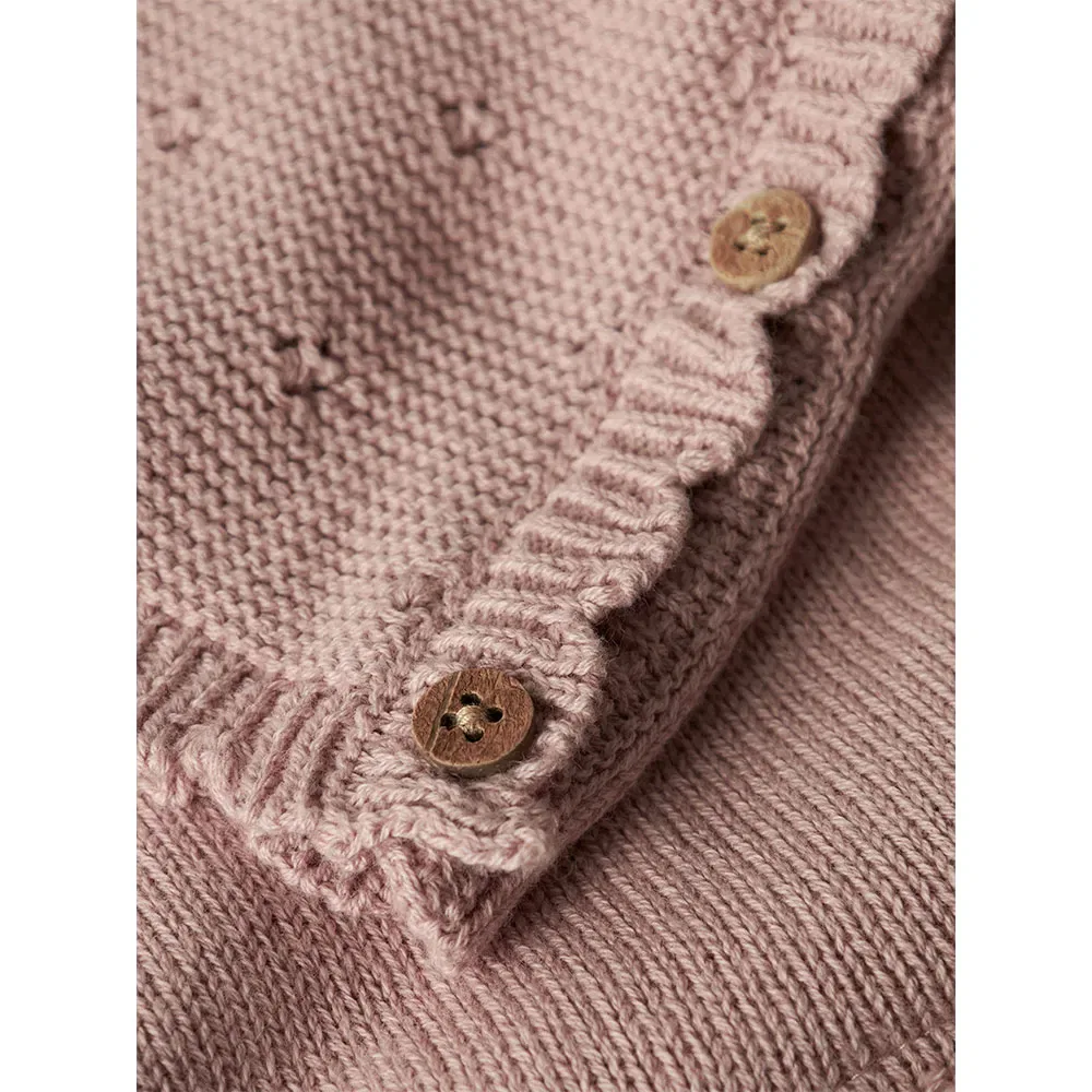 Свитер Name It Laguna Wrap LilAtelier, бежевый — фото 3
