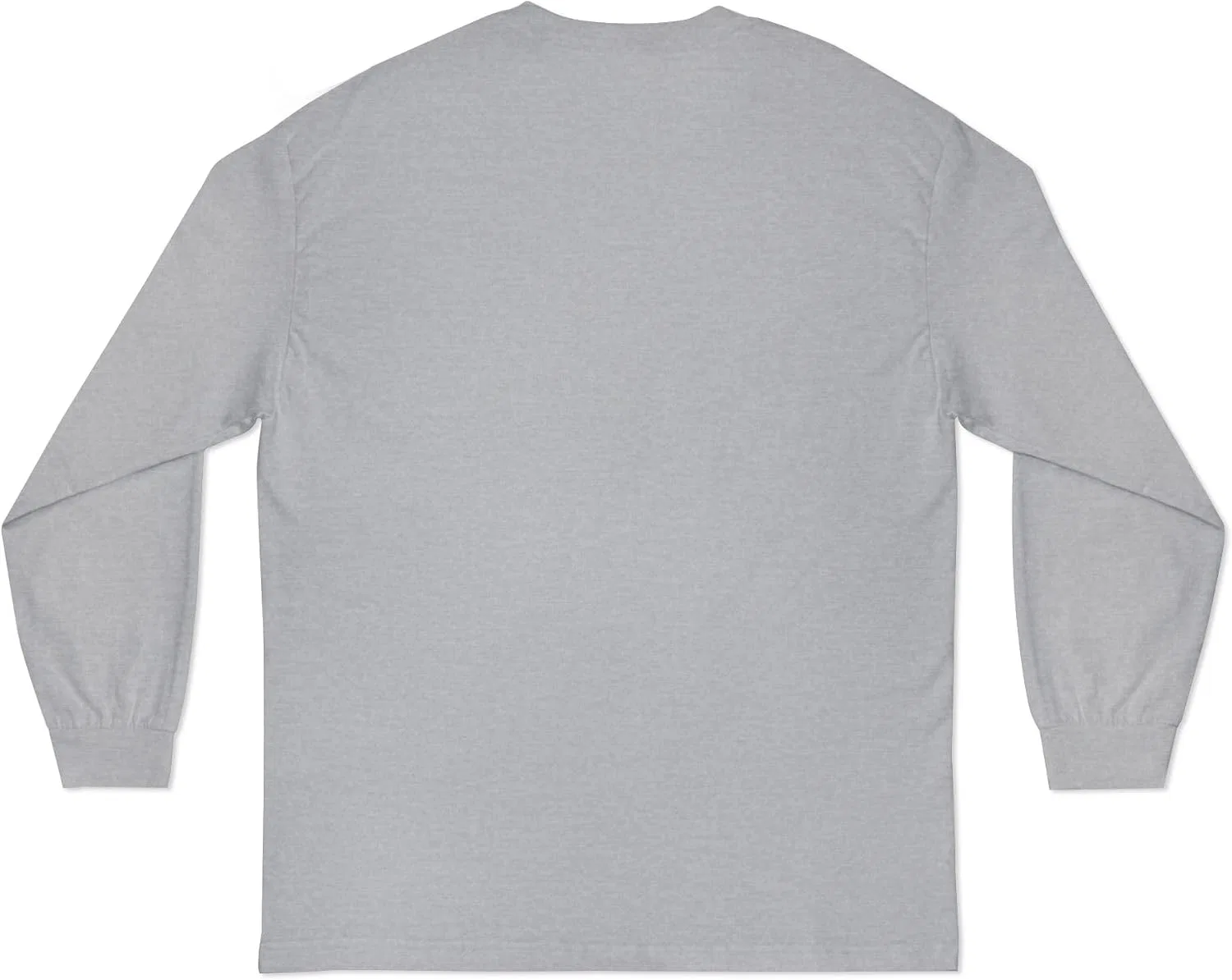 Мужская футболка с длинным рукавом с принтом Daughters Rule American Apparel 1304, Athletic Heather — фото 2