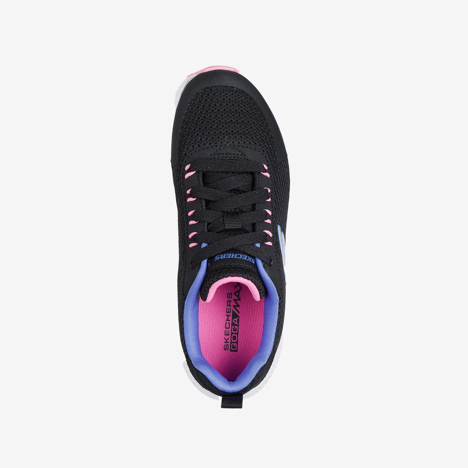 Детские кроссовки с усиленным верхом Go Run Consistent Skechers, Черный Розовый — фото 4