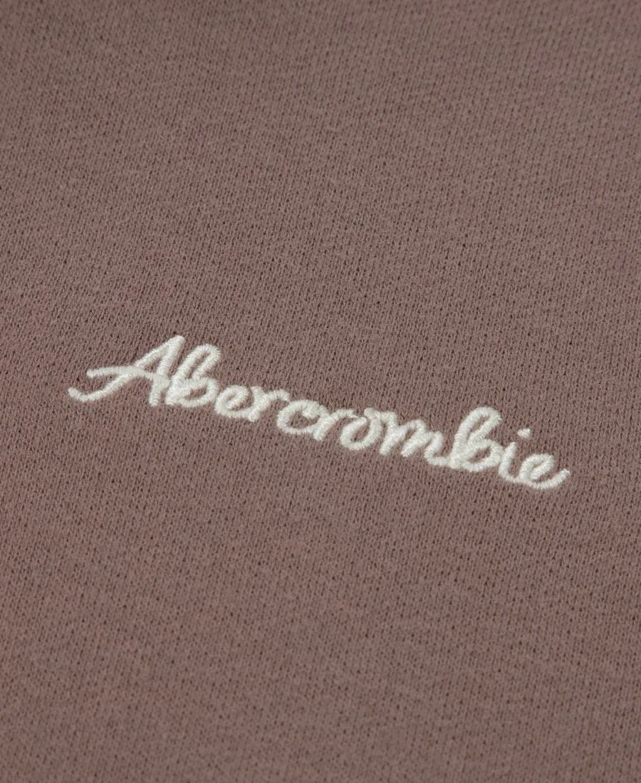 Детский худи с капюшоном с длинным рукавом Saddle Up abercrombie kids, Deep Taupe — фото 4