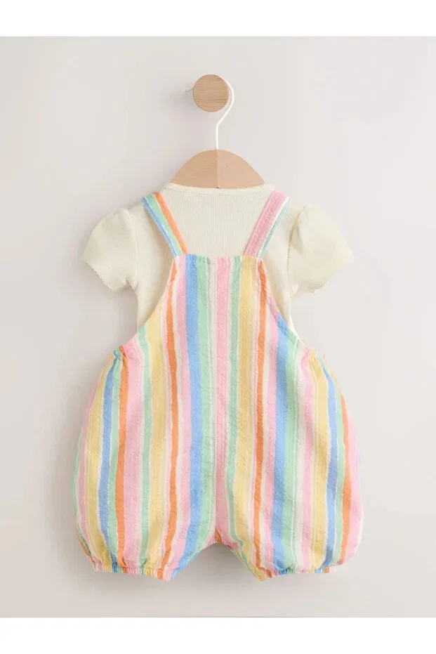 Детский комбинезон-боди с принтом Multi-Character Next Baby, Multicolor — фото 3
