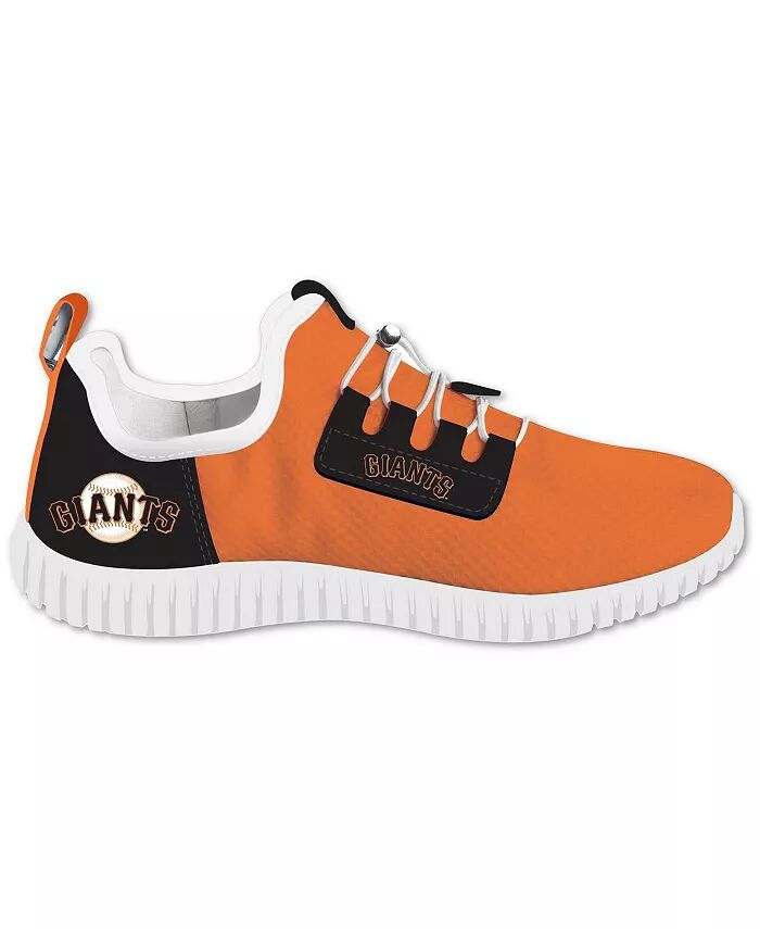 

Кроссовки San Francisco Giants Glow Pros Low-Top Lighting Up для мальчиков и девочек, оранжевые, черные Match-Up