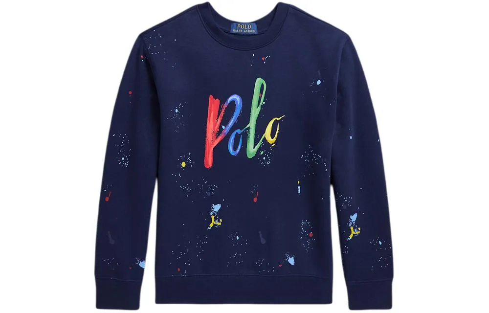 Polo Ralph Lauren Свитшот SS24 Dark Blue Kids'