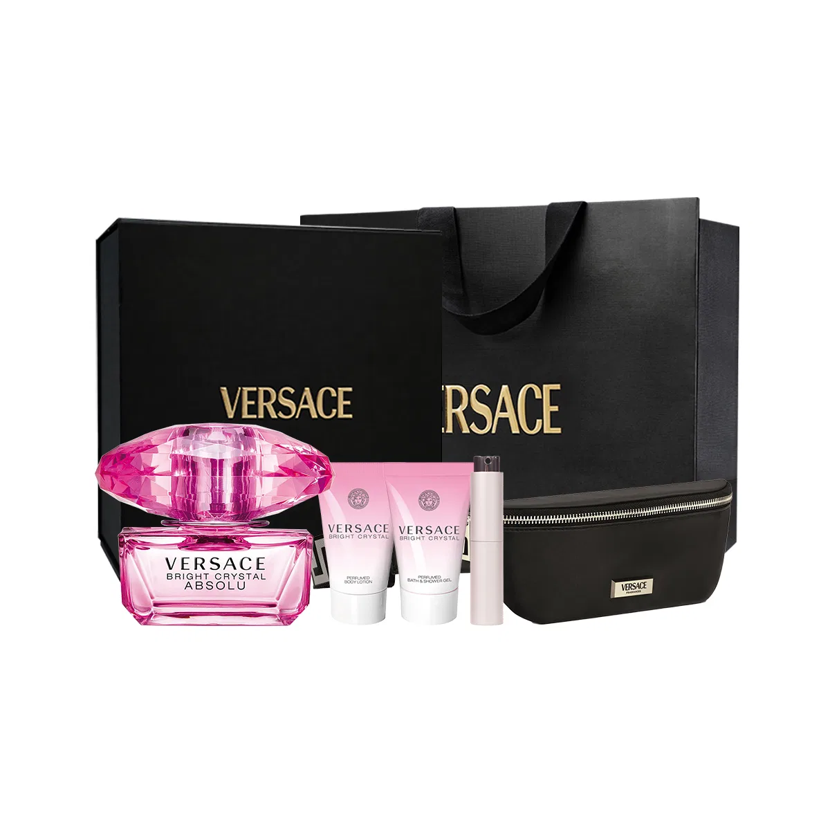 Женский парфюмерный набор VERSACE Zhenzhi Pink Diamond, 50 мл, Цвет: Pink