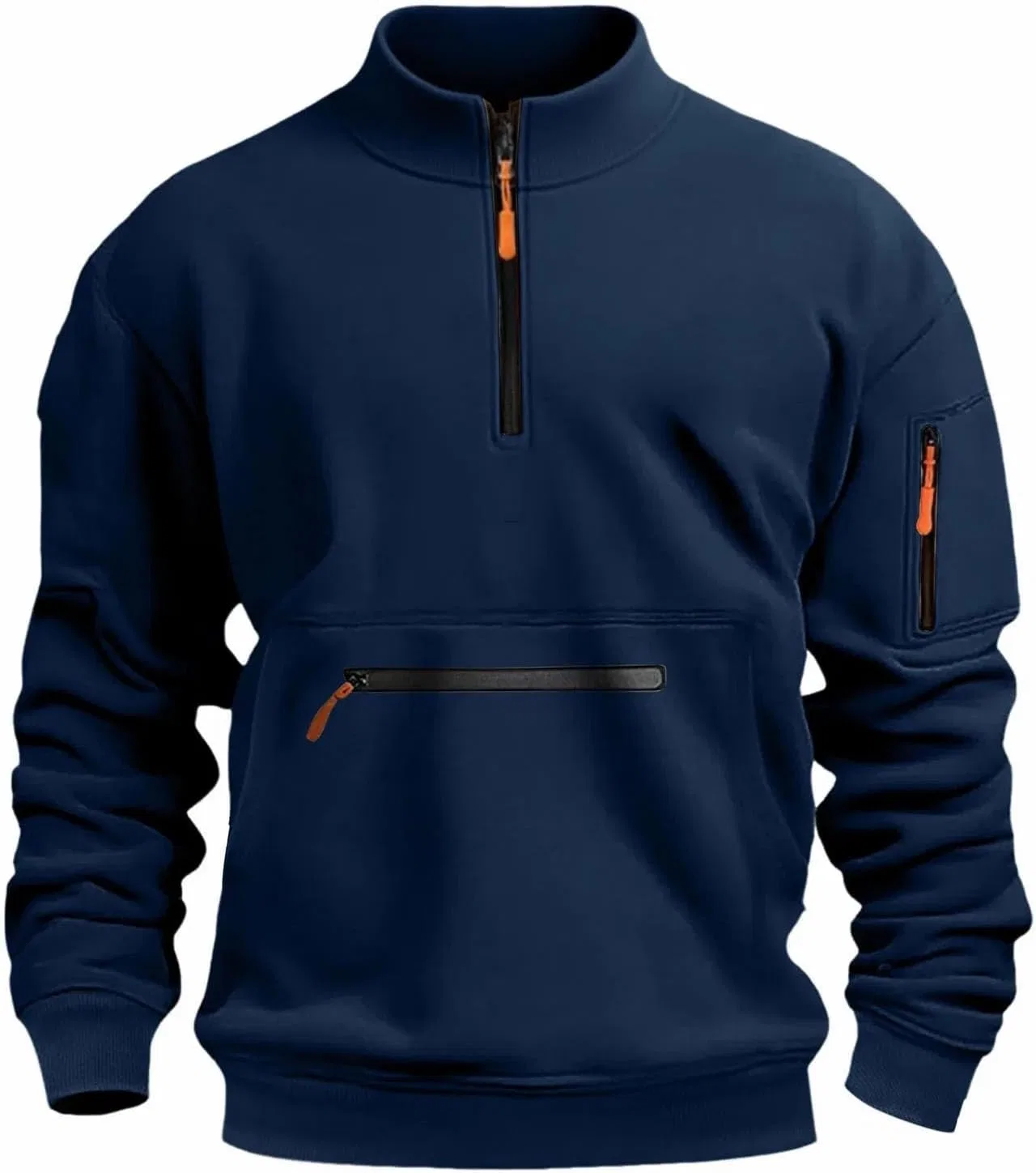 Мужская футболка с длинным рукавом Multi Pocket Generic, Dark Blue — фото 2