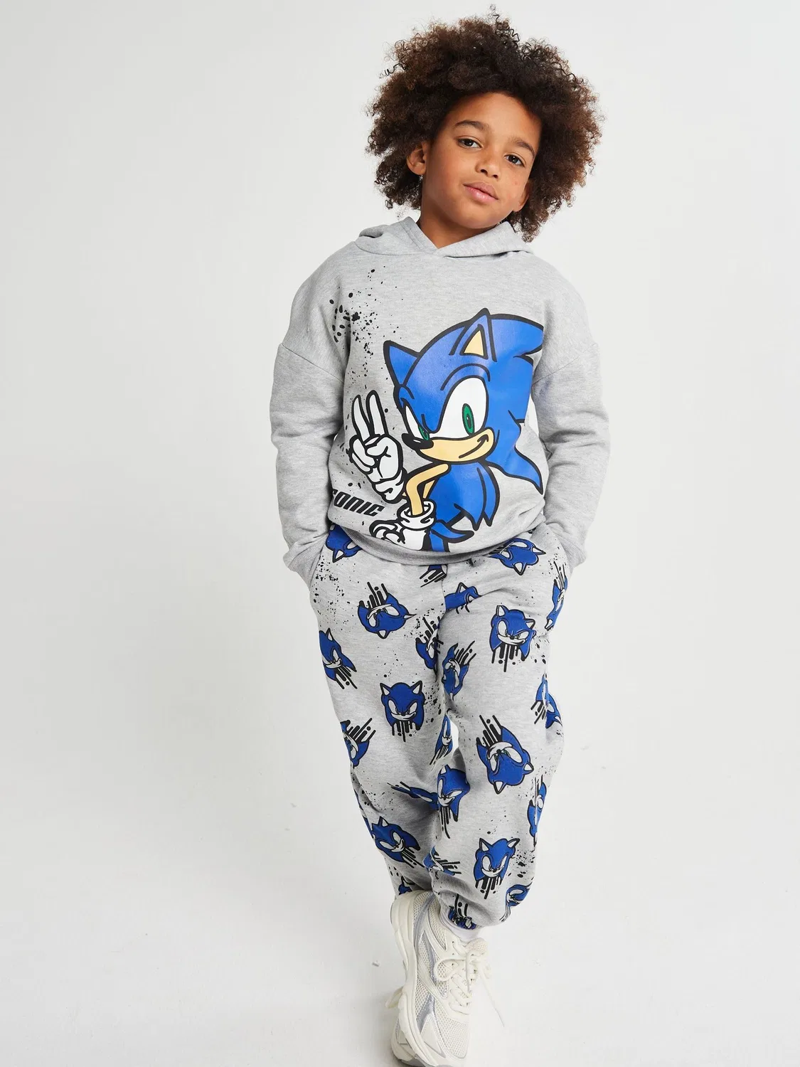 Спортивный костюм Sonic the Hedgehog Brand Threads, серый