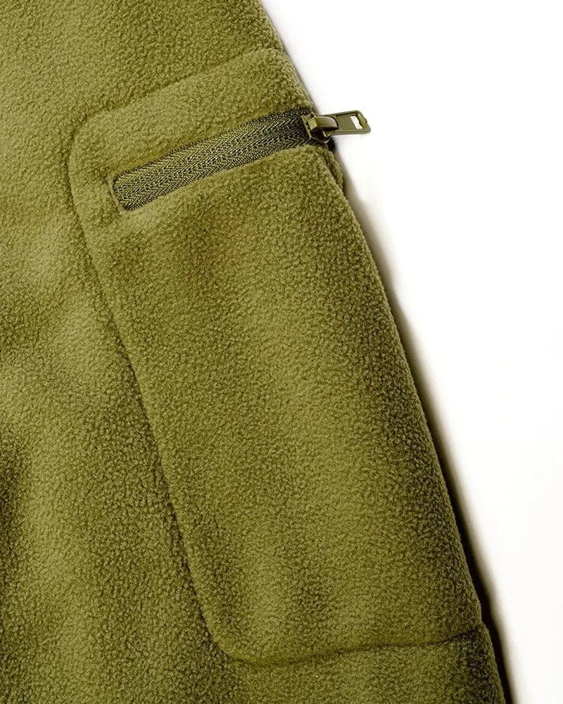 Мужская флисовая куртка Combat Brandit, Khaki — фото 2
