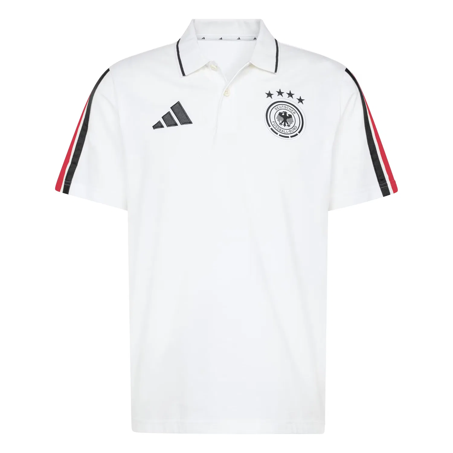 Спортивная футболка Adidas Performance Shirt DFB DNA белого цвета