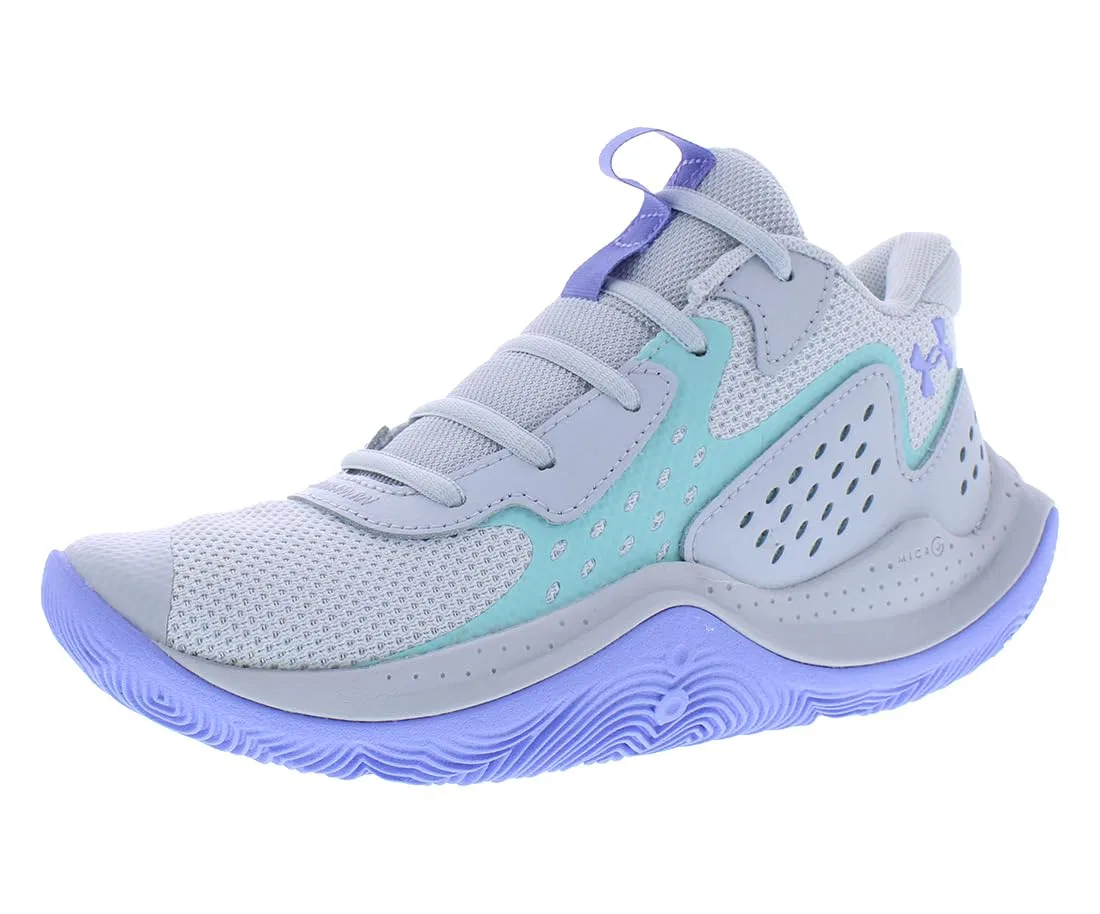 Детские кроссовки для мальчиков с амортизацией Jet '23 Under Armour, Grey Blue
