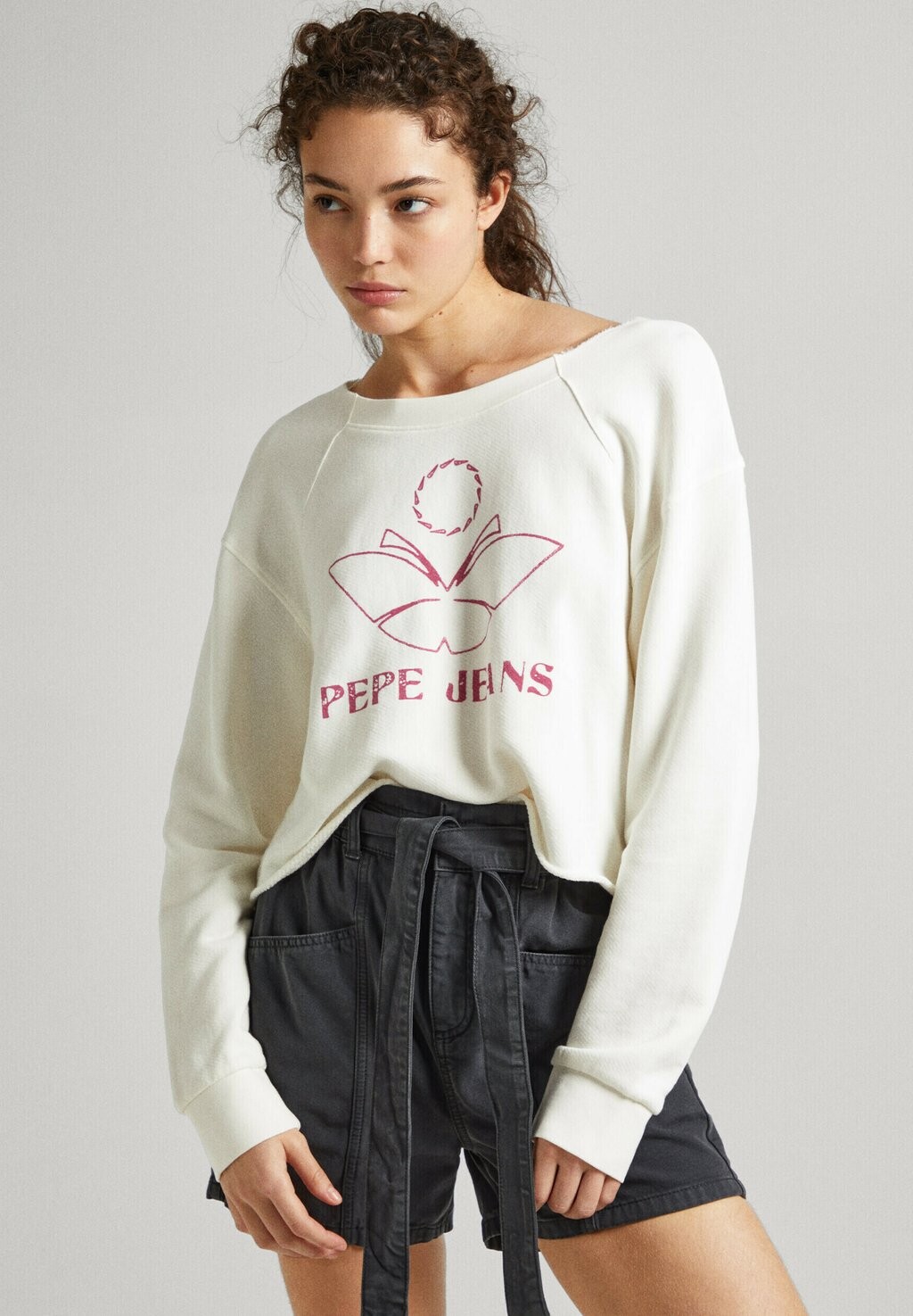 

Толстовка LORELAI Pepe Jeans, цвет canvas white